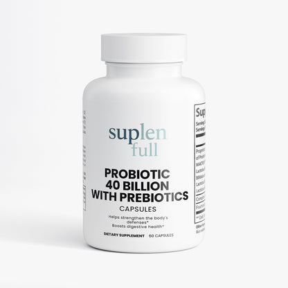 Probiotic 40 Billion with Prebiotics
