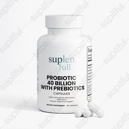 Probiotic 40 Billion with Prebiotics
